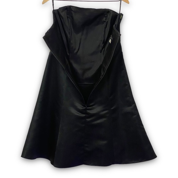 Vintage 90s Jessica McClintock for Gunne Sax Strapless Evening Dress - Picture 3 of 5